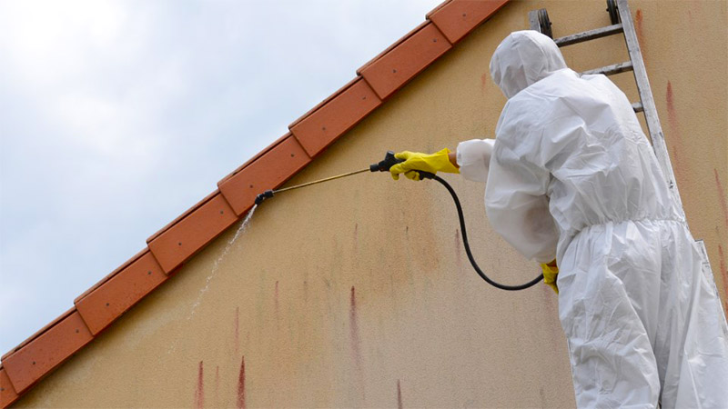 Gevelschildering en -renovatie - PROCHIRA DAK FACADE: schilder in België: reiniging, ontmossing, antimosbehandeling, gevelschildering en waterdichting. Interventie in BELGIË: Vlaams, Waals en Brussels Gewest…